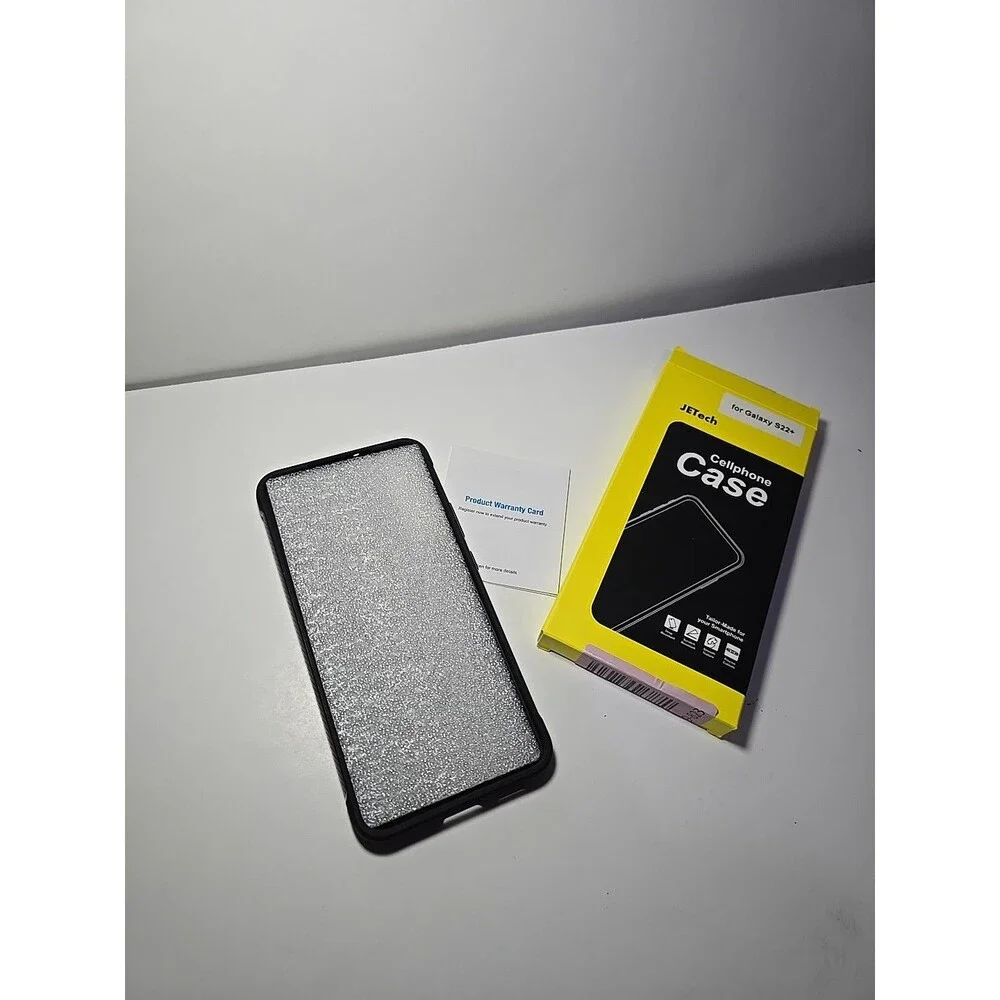 JETech Case for Samsung Galaxy S22 Plus Black Shockproof Slim Protective Cover